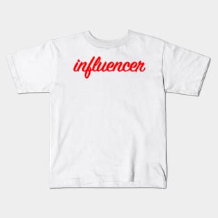 Influencer Logo Kids T-Shirt